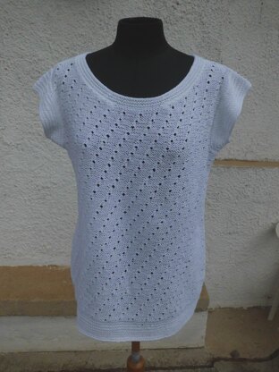 SUZANNE, top in lace pattern