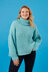 Cuddle Sweater - Free Jumper Knitting Pattern for Women in Paintbox Yarns 100% Wool Chunky Superwash by Paintbox Yarns