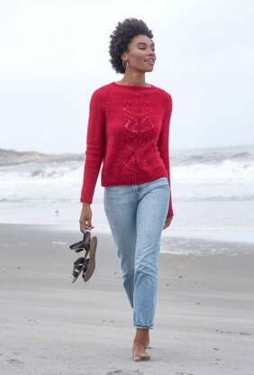 Gallikos Pullover in Berroco Vibe - 402-2 - Downloadable PDF