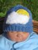 Baby Little White Fluffy Cloud Beanie Hat