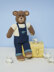 Crochet Bruno the Bear Toy in Stylecraft Special DK - 9669 - Downloadable PDF