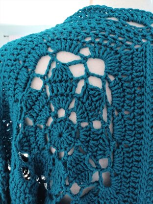 Vintage Garden Crochet Cardigan