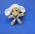 Mini Knitkinz White Lamb