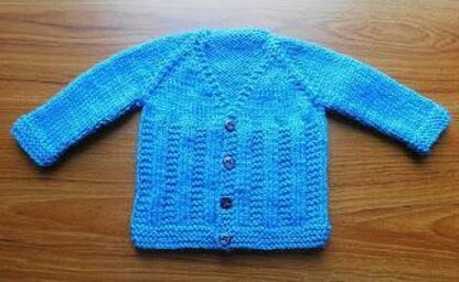 Ben V-neck Baby Cardigan