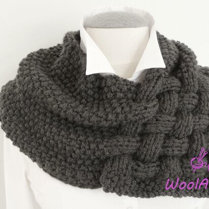 Knitting Pattern - Weave Style Scarf CHUNKY - No.111E