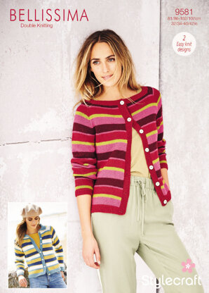 Cardigans in Stylecraft Bellissima - 9581 - Downloadable PDF