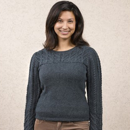 40th Anniversary 12 Flares and Graces - Jumper Knitting Pattern for Women in Valley Yarns Colrain