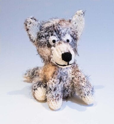 Cute Toys to Knit 4 - Husky dog, bear, rat, owl, woolly mammoth, lamb, cat, mouse