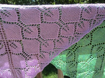 Silvertree Shawl