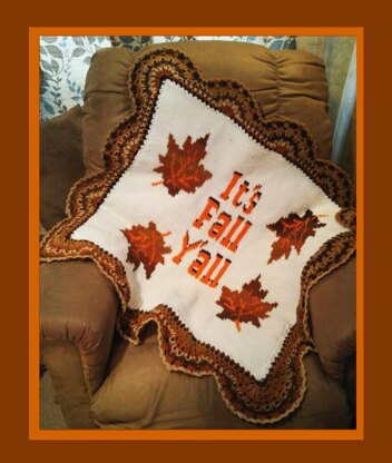 It's Fall Y'all Crochet Pattern & Charts