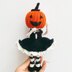 Halloween Pumpkin Doll