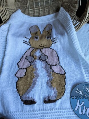 Flopsy Bunny baby blanket