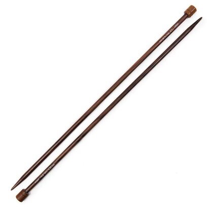 Pony Rosewood Single Point Needles 35cm