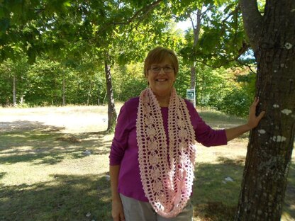 Passion Flower Infinity Scarf