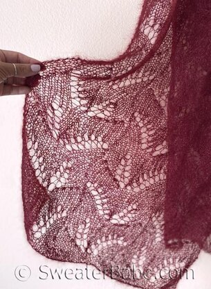 #335 Evangeline Shawl