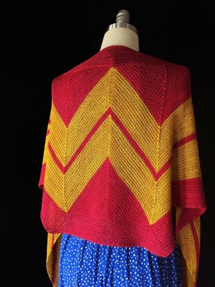 Wonder Woman Wrap (knit)