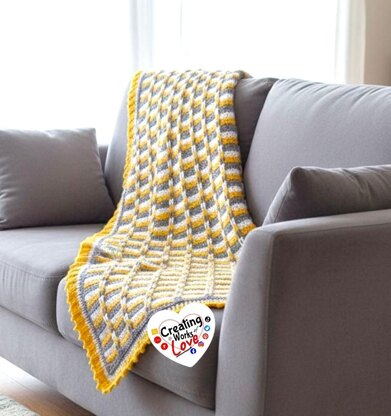 Striped Throw Blanket