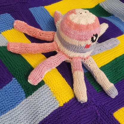 Knit Toy Octopus