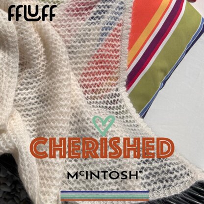 Cherished Shawl in McIntosh ffluff - Downloadable PDF