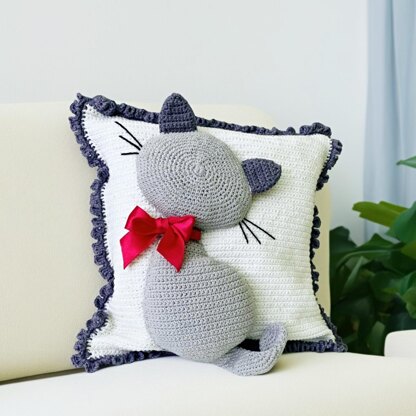 3D effect Cat Pillowcase