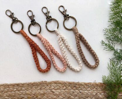 Hand Woven Wool Woollen Keychain, Handmake Keychain, Personalized