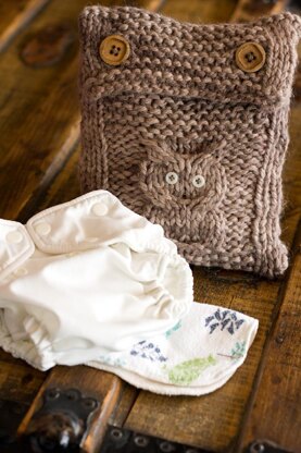 Owl Diaper And Wipe Case