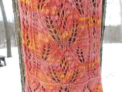 Estonian Fantasy Lace Scarf