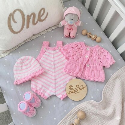 "Violets" 4 piece set