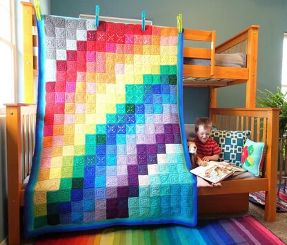 Rainbow Joy Blanket