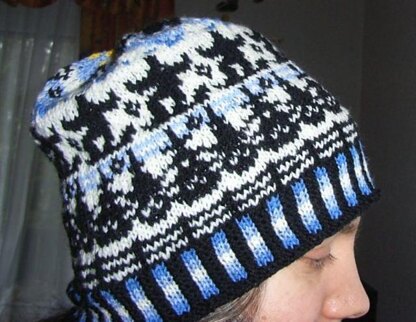 Snowboarding beanie