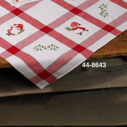 Permin Santa Claus Tablecloth Cross Stitch Kit (85 x 85cm)