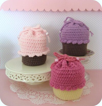 Cupcake Purse Crochet Pattern