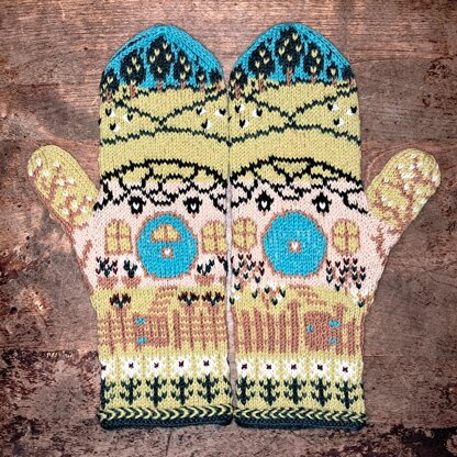 Spring in the Valley Mittens and Mitts