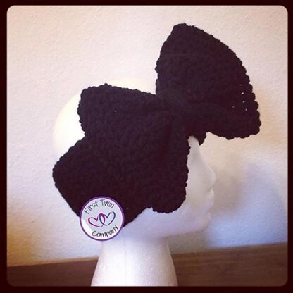 Ear Warmers with Big Bow