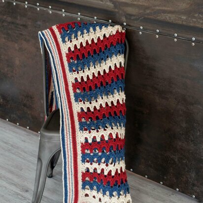 Patriotic Archway Throw