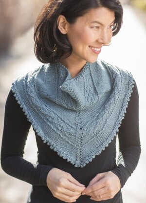 Thelonius Cowl in Cascade Yarns Friday Harbor - W749 - Downloadable PDF