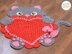 Sassy the Kitty Cat Heart Rug