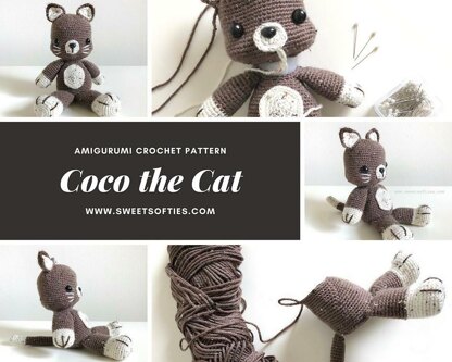 Coco the Amigurumi Kitty Cat Doll