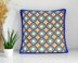 Home Decor Seville Tiles Square Bed Pillow Mini C2C CROCHET PATTERN