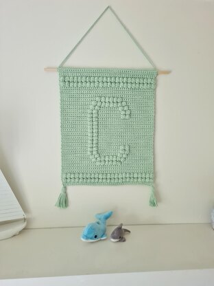 Letter C Wallhanging