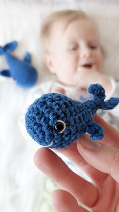 No sew crochet whale pattern, easy crochet whale amigurumi pattern