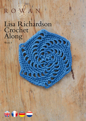 Lisa Richardson Crochet Along Week 4 in Rowan Summerlite 4 Ply