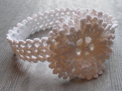 Snowflake Crochet Headband