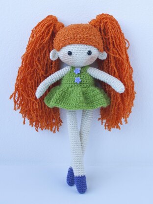 Petite orange hair doll Lola