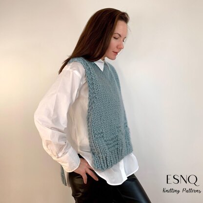 Elysian vest with open sides