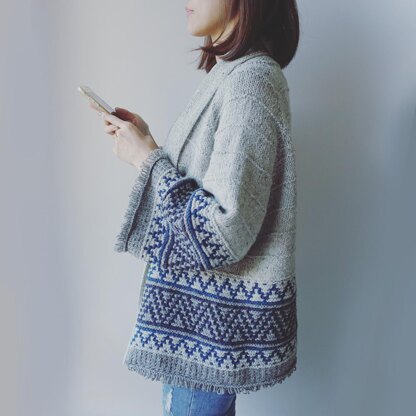 Boho Style Mosaic Cardigan