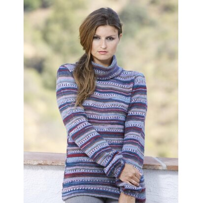 Chopin Sweater in Adriafil Knitcol - Downloadable PDF