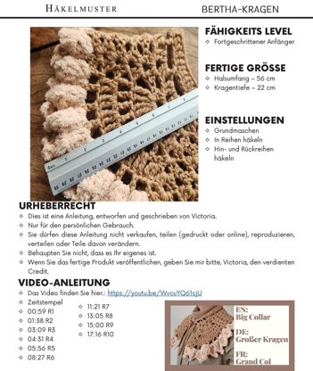 Bertha Detachable Collar