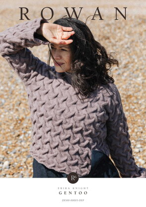 Gentoo Sweater in Rowan Pebble Island (DE) - Downloadable PDF