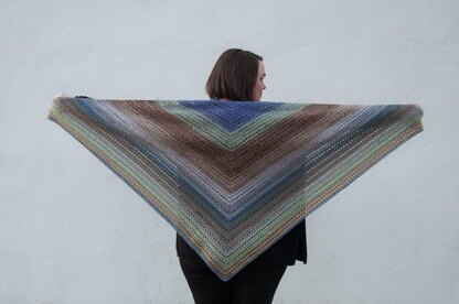 Ice To Bloom Shawl